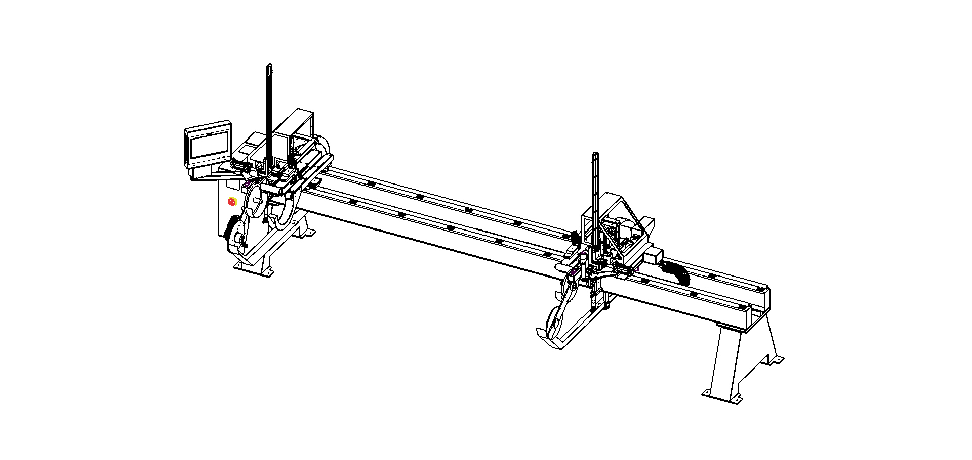 RQ-4400 - Roller Shutter Caps Locking Machine